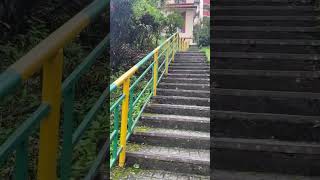 quotReach New Heights  Hill Stairs Walkingquot travel gangtok nature travelvlog [upl. by Nylirahs906]