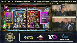 CEO 2023 UMVC3 Top 8  JIBRILL vs RAYRAY [upl. by Ailegnave]