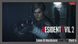 Aris Plays Resident Evil 2 REmake  Leon B Hardcore First Try Part 4 [upl. by Ellehsram692]