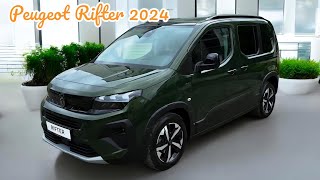 New Peugeot Rifter 2024 Interior and Exterior Details [upl. by Adler]