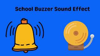 School Bell Ringing Sound Effect [upl. by Anerom]