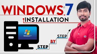 How To Install Windows 7 Step By Step in Hindi  Windows 7 Installation Kaise KareNew Computer Link [upl. by Kylstra640]