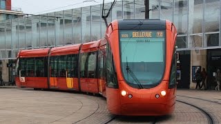 Trams in France  Le tramway du Mans [upl. by Iden]