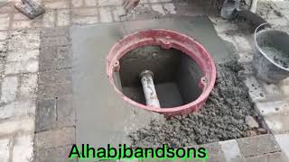 Manhole cover fitting low cost [upl. by Ecitnirp82]