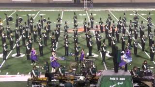 Poteet Pirate Marching Band performing at Aledo Unleash the Sound Festival 2013 [upl. by Roland503]