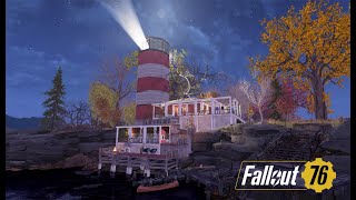 Fallout 76 Camp Builds The Appalachian Lighthouse Resort [upl. by Ettevey]