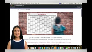Jahresplaner  Wandkalender DIN A1 und DIN A0 online gestalten und ab 1 Stück drucken lassen [upl. by Gunas570]