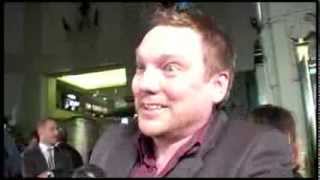 Andrew Tiernan Interview  quot300quot Movie Premiere [upl. by Anrahs]