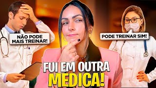 FUI EM OUTRA MÉDICA  liberou a musculação na gravidez de gêmeos [upl. by Anastice463]