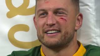 Full time scenes from the Stade de France as South Africa celebrate RWC victory [upl. by Sitoel138]