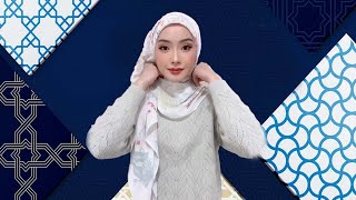 4 CARA BARU PAKAI HIJAB SEGIEMPAT SIMPLE CANTIK SEPERTI BIDADARI  PART II [upl. by Demmahom]