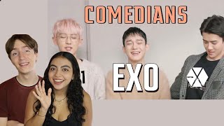 EXO Are Literally Comedians  Reacting to EXOs Funniest Moments [upl. by Nawoj]