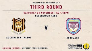 Auchinleck Talbot 11 Arbroath  William Hill Scottish Cup 201920 – Third Round [upl. by Sherill]