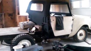 IH Scout 800 restoration part 1 [upl. by Halimeda]