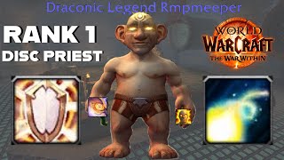 Disc Priest DOMINATION War Within Season 1 Rank 1 PvP [upl. by Tolecnal]