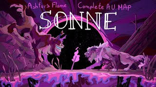 SONNE  ASHFURS FLAME  COMPLETE WARRIORS AU MAP [upl. by Happ]