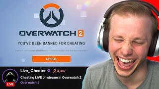 I Spectated a Cheater That Was LIVE While Cheating in Overwatch 2 [upl. by Neale]