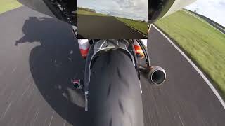 PANNONIARING MITAS SPORTFORCE  EV RS BMW S1000RR S 1000 RR PANNONIA RING BMW RACING TIRE MITASMOTO [upl. by Anamuj]