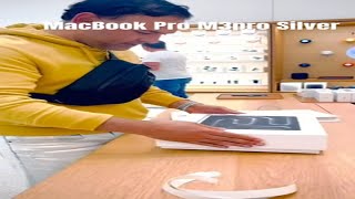 Unboxing The Sleek amp Powerful Apple Macbook Pro M3 Pro Silver In 2024 apple macbookpro shorts [upl. by Ahsenev]