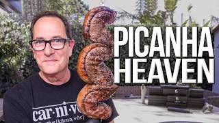 COOKING THE BEST WAGYU PICANHA LIKE A PROPER BRAZILIAN STEAKHOUSEOMG  SAM THE COOKING GUY [upl. by Gaivn]