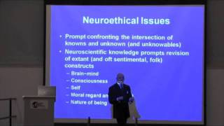 Dr James Giordano  quotNeuroethics Moral Issues from Synapse to Societyquot [upl. by Munmro]