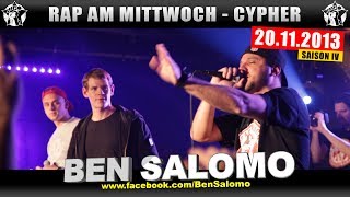 RAP AM MITTWOCH 201113 Die Cypher feat Ben Salomo uvm 14 [upl. by Eicarg]