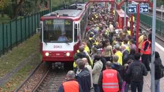 BVBHeimspiel So kommen die Fans ins Stadion [upl. by Retsel]