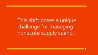 Vizient helps outpatient facilities manage their supply chain spend [upl. by Lynnelle]