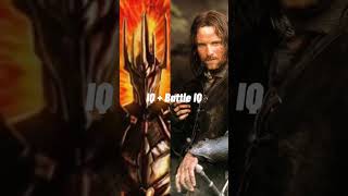 Sauron vs AragornLotr Lotr trending top Aragorn sauron [upl. by Nysa]