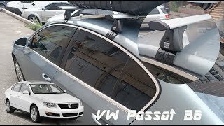 Installation Roof rack VW Passat B6 [upl. by Jonette302]