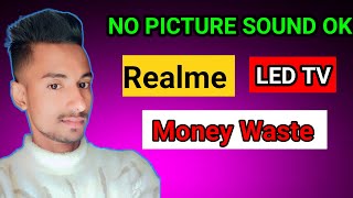 Fixed🤦‍♂️Realme tv Black screen No Display Realme led tv no picture  problem kaise repairing kare [upl. by Silloc]