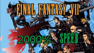 Final Fantasy VII in 22 minutes  2000 Speedrun [upl. by Inanak]