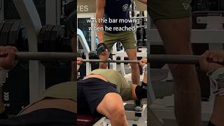 Can I get my bench press max of 405 today or will my spotter reach too early [upl. by Infield]