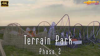 Terrain Coaster POV Compilation 2  Terrain Park Phase 2 Nolimits 2 Roller Coaster Simulation [upl. by Adnaval662]