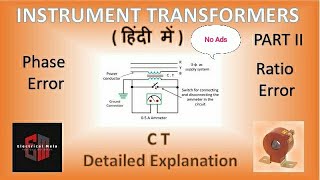 Instrument Transformer in hindi Part II [upl. by Ahidam335]