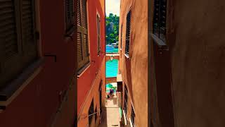 Portofino Italy 🇮🇹 beautifuldestinationseurope travel live veiw italiancity youtubeshorts [upl. by Mariam]