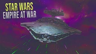 Eclipse SSD vs CIS DROID Fleet  Star Wars Empire at War Yoden Mod [upl. by Murray]