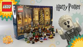 Lego Harry Potter Advent Calendar 2024 Set 76438 Review lego [upl. by Erastatus429]