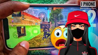 FREE FIRE LIVE  I PHONE 12 HANDCAM  NEW CS  RANK GAMEPLAY ❤️ [upl. by Peder79]