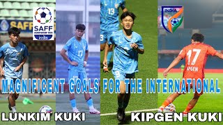 Manglenthang Kipgen  Hemneichung Lunkim  Kuki Footballer  Goals  AFCU20  SAFF U17  HD [upl. by Hilda935]