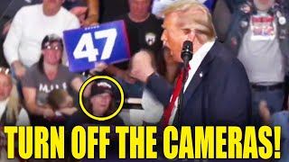 Crowd ERUPTS as ALL HELL BREAKS LOOSE at Trump’s WORST RALLY YET [upl. by Atiluap]