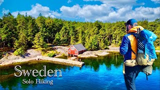 Solo Hiking in Sweden  Exploring Scandinavia [upl. by Drhcir]