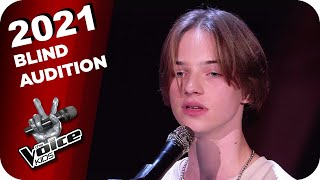 Max Prosa  Flügel Egon  The Voice Kids 2021  Blind Auditions [upl. by Itch295]