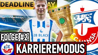 Wir holen einen neuen Flügelspieler I 17 Millionen Abgang I FC25 Hansa Rostock Karrieremodus 02 [upl. by Iridis]