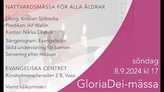 GloriaDeimässa från EC i Vasa [upl. by Urania245]