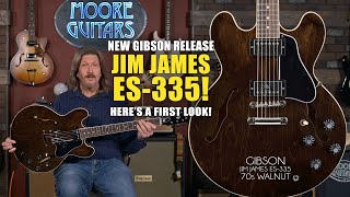 New Gibson Release First look at the Jim James ES335 Only 300 produced [upl. by Htims440]