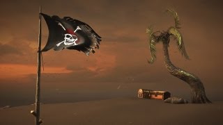 Tattered Pirate Flag  C4D AE amp SpeedTree [upl. by Eentrok829]