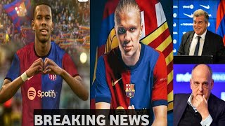 🚨Confirmé  Mercato Barça 2024infosles nouveaux gros transferts du mercato 2024 actualités barça [upl. by Ynomrah218]