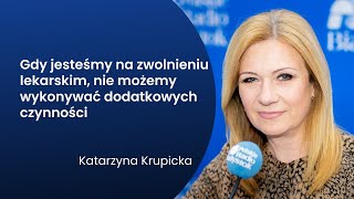 Kto i w jaki sposób może kontrolować zwolnienie chorobowe L4 Rozmowa z Katarzyną Krupicką [upl. by Goodhen]