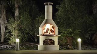 Buschbeck Masonry Barbecue Fireplaces Pizza Oven All In One [upl. by Wendolyn]